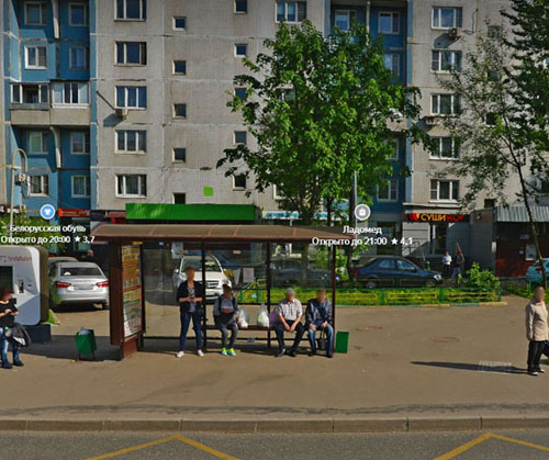 Нужная вам остановка транспорта