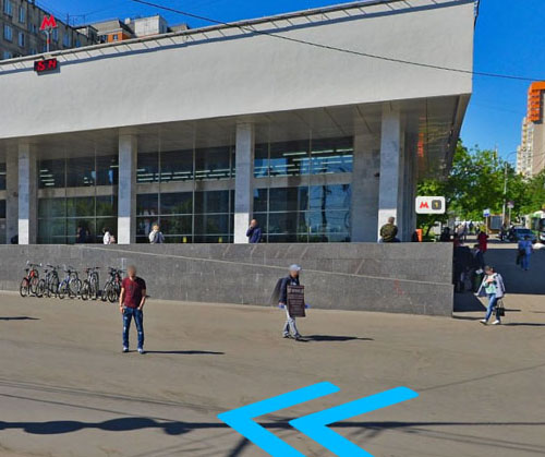 Выход из метро Медведково