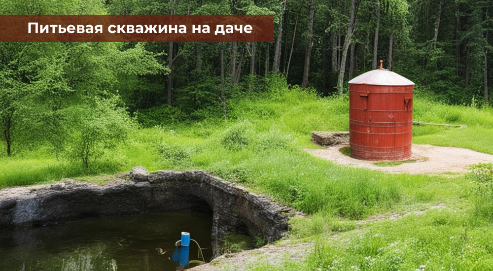 Питьевая скважина на даче