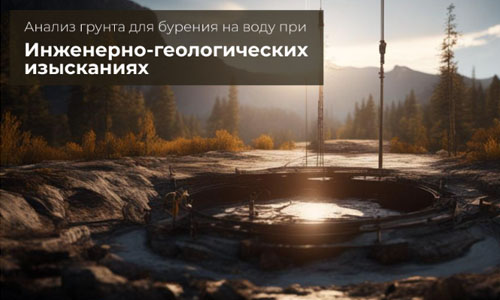 Инженерно-геологические изыскания при бурении и строительстве